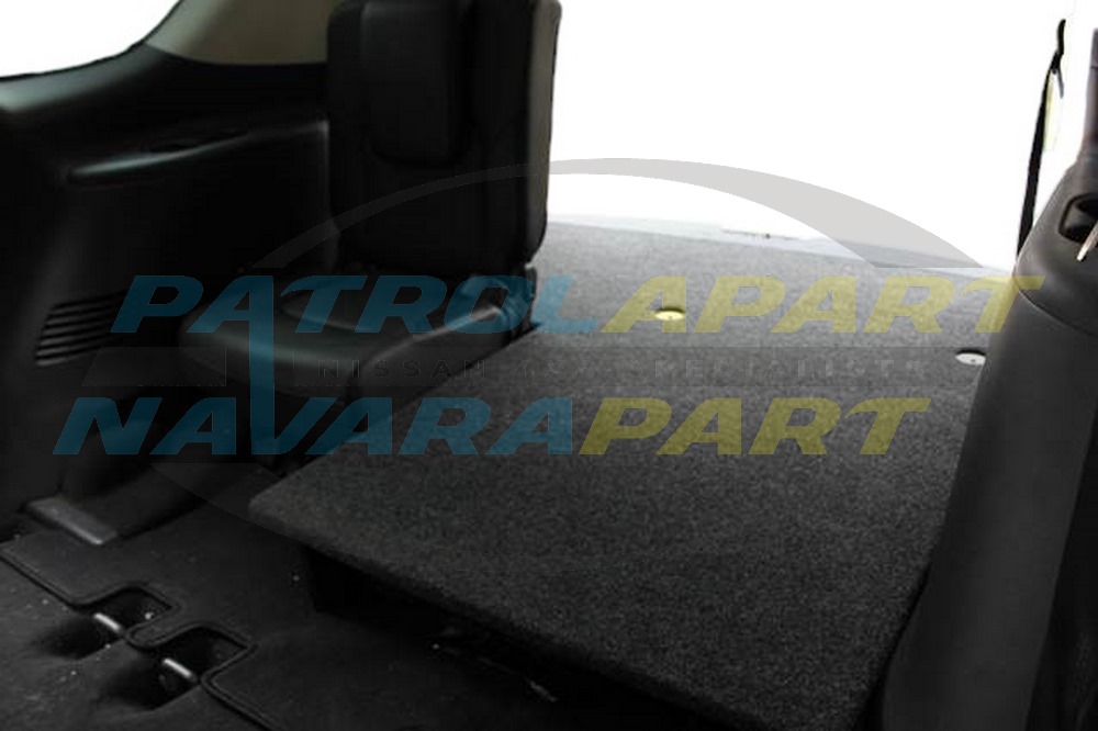 Full Boar Fourbie Drawers Rear Cargo False Floor in Charcoal L Shape - Nissan Patrol Y62