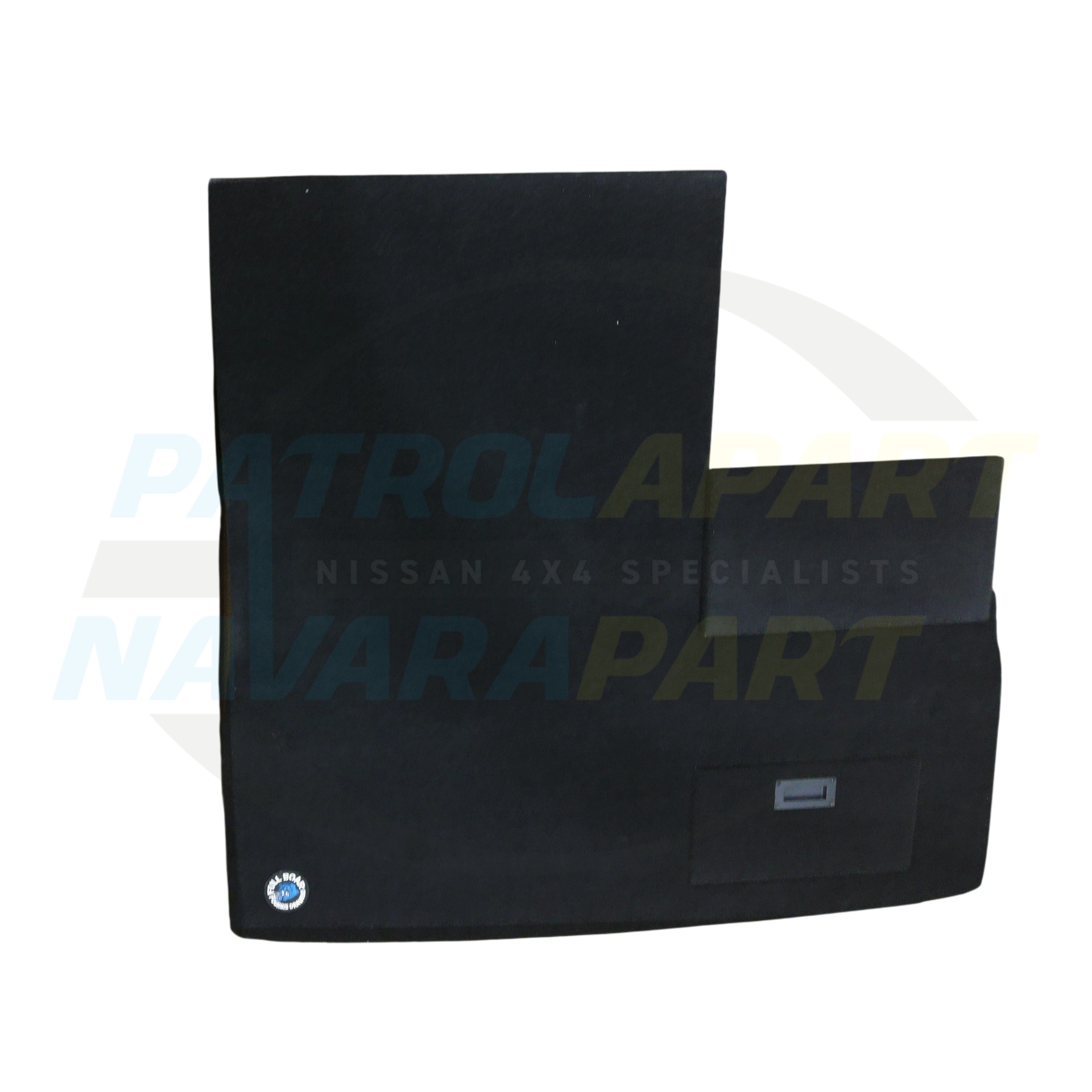 Full Boar Fourbie Drawers Rear Cargo False Floor in Black L Shape - Nissan Patrol Y62