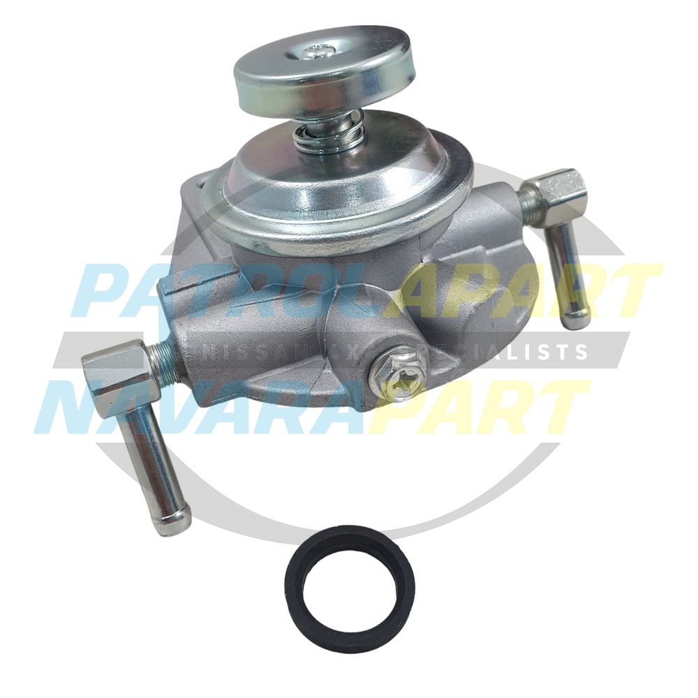 Genuine Nissan Lift Pump Fuel Primer Assembly 8mm fittings RD28 TD42 - Nissan Patrol Y61 GU