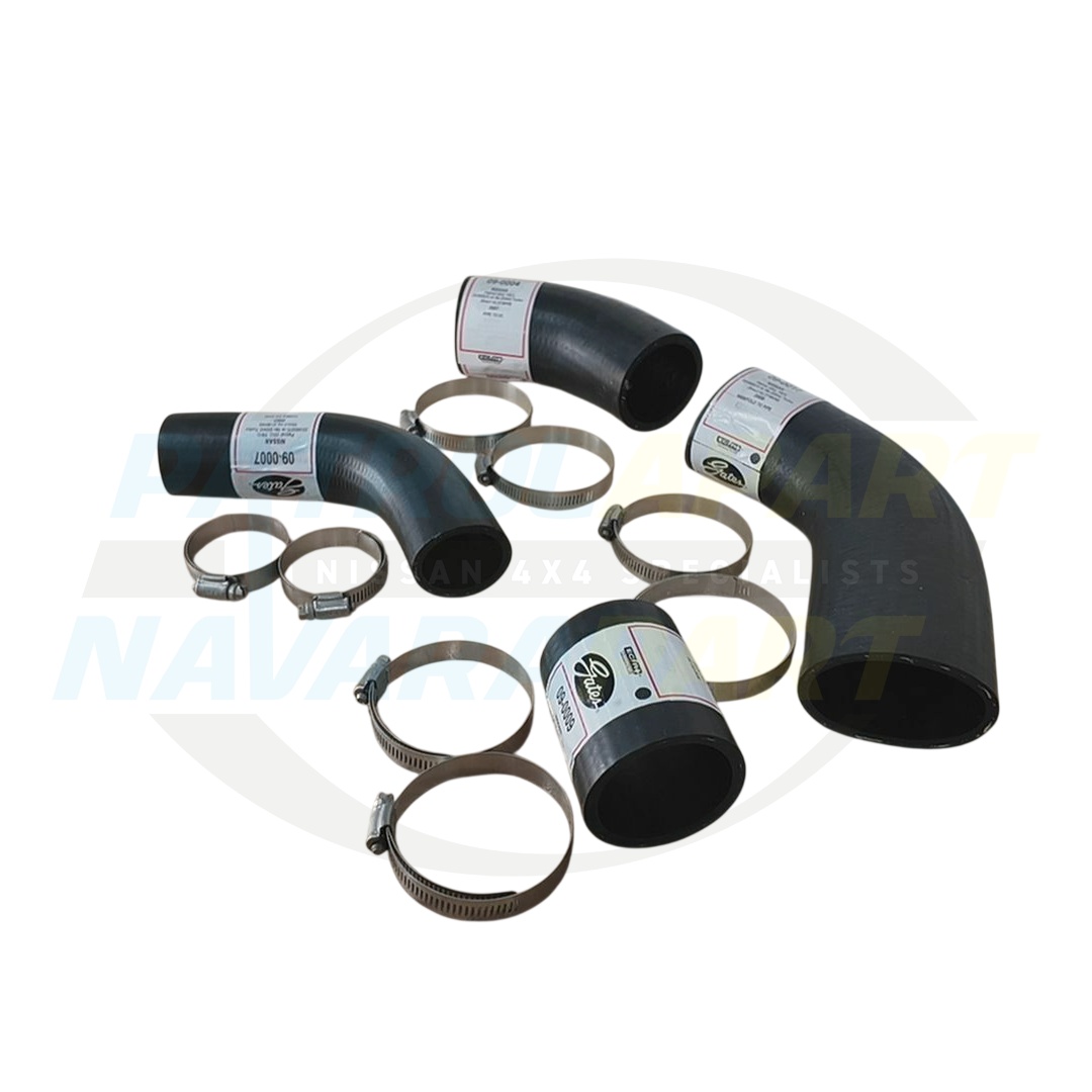 Genuine Nissan Gates Intercooler Hose Kit ZD30 - Nissan Patrol Y61 GU