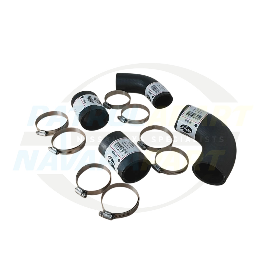 Gates Intercooler Hose Kit ZD30 - Nissan Patrol Y61 GU