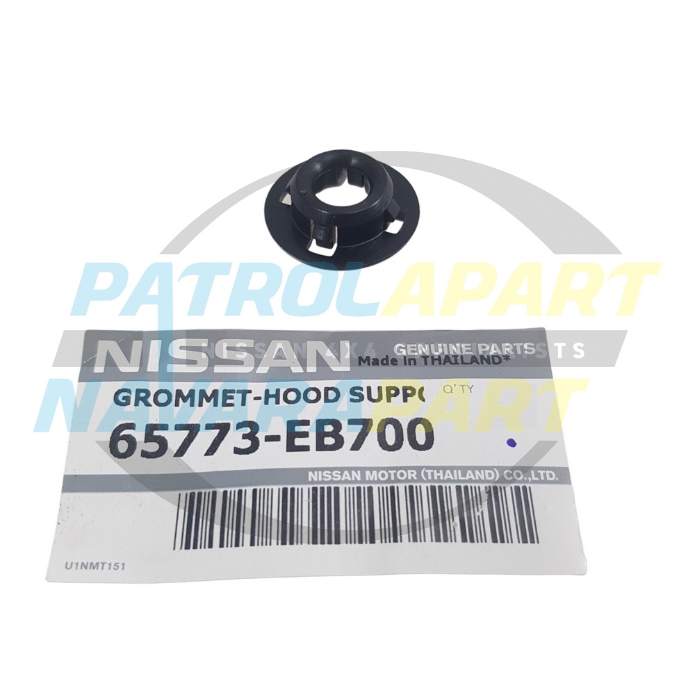 Genuine Nissan Bonnet Rod Support Grommet - Nissan Navara D23 2008-2026 & D40 2008-2026