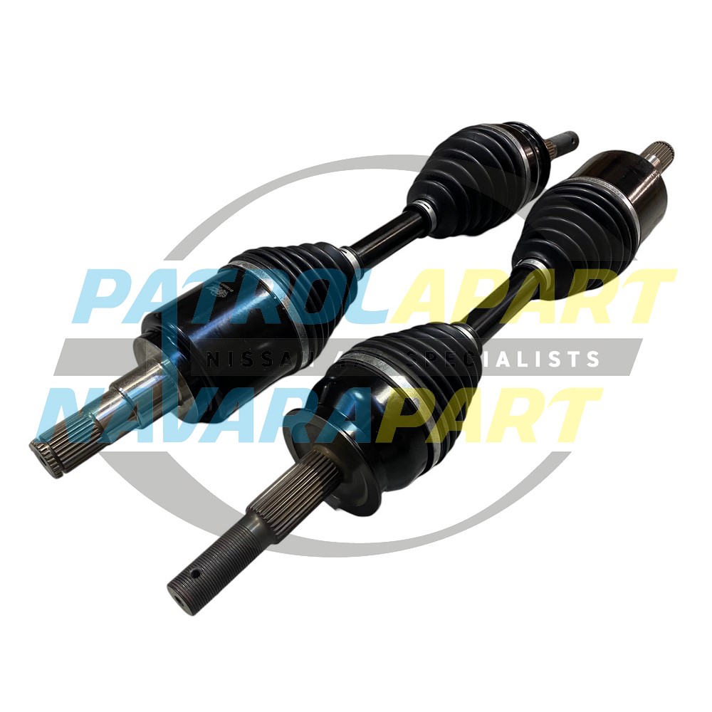 RCV Ultimate Front CV Drive Shaft Assembly Pair - Nissan Navara D23 S1-4