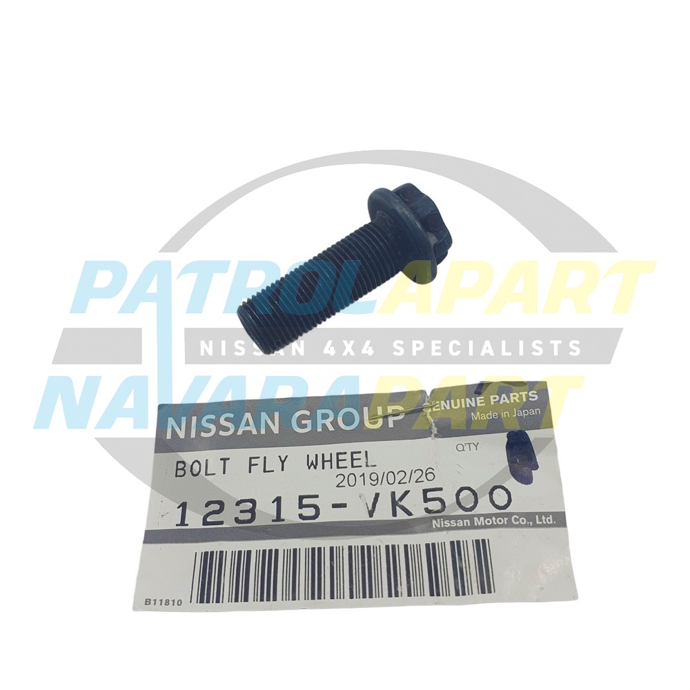 Genuine Nissan Flywheel Bolt YD25 - Nissan Navara D22 & D40