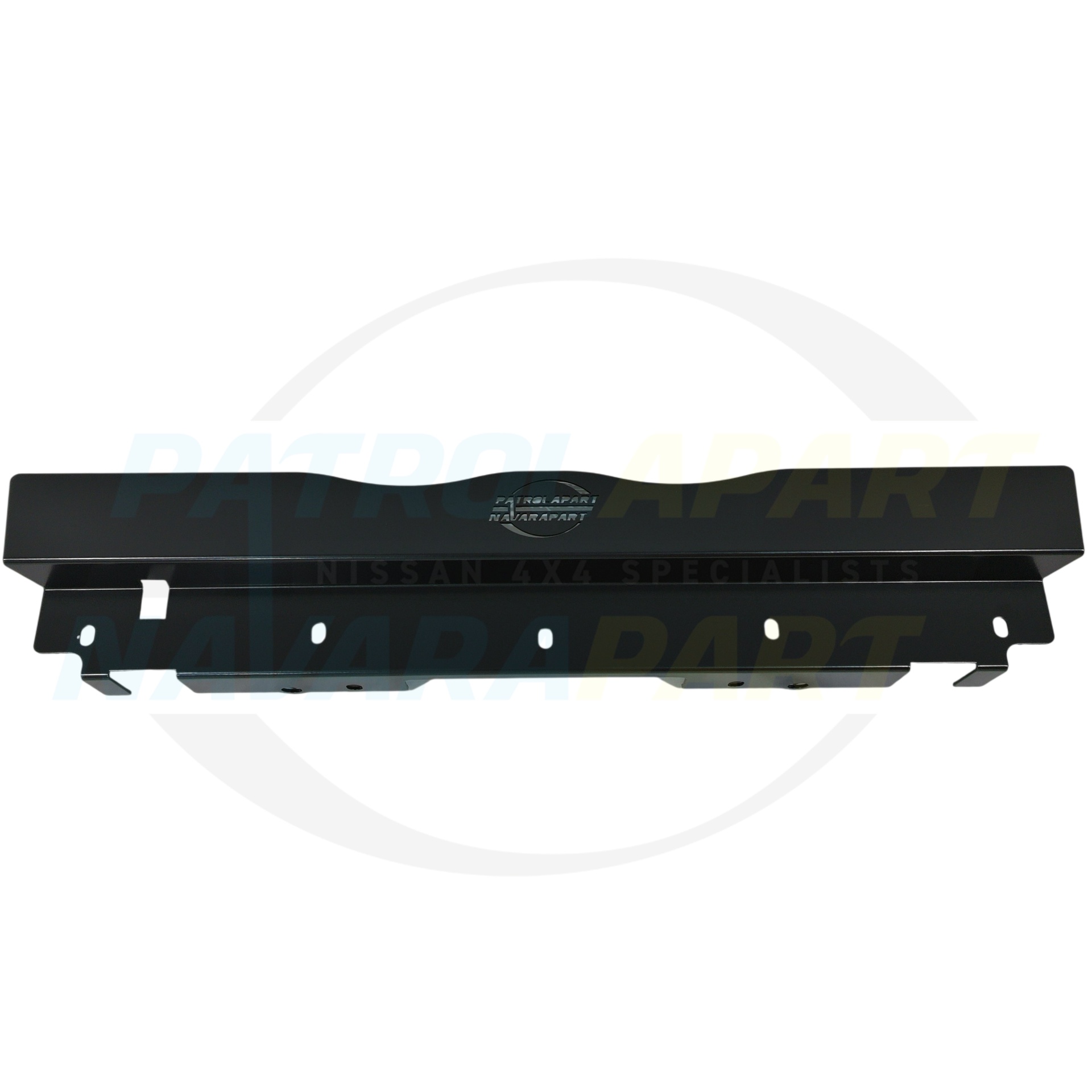 Patrolapart Black Powder coated Aluminium Radiator Cover - Nissan Patrol Y60 GQ