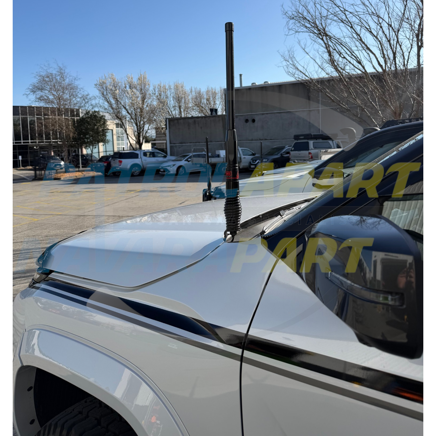 Patrolapart Antenna Bracket Kit - Nissan Navara D27 & Mitsubishi Triton MV