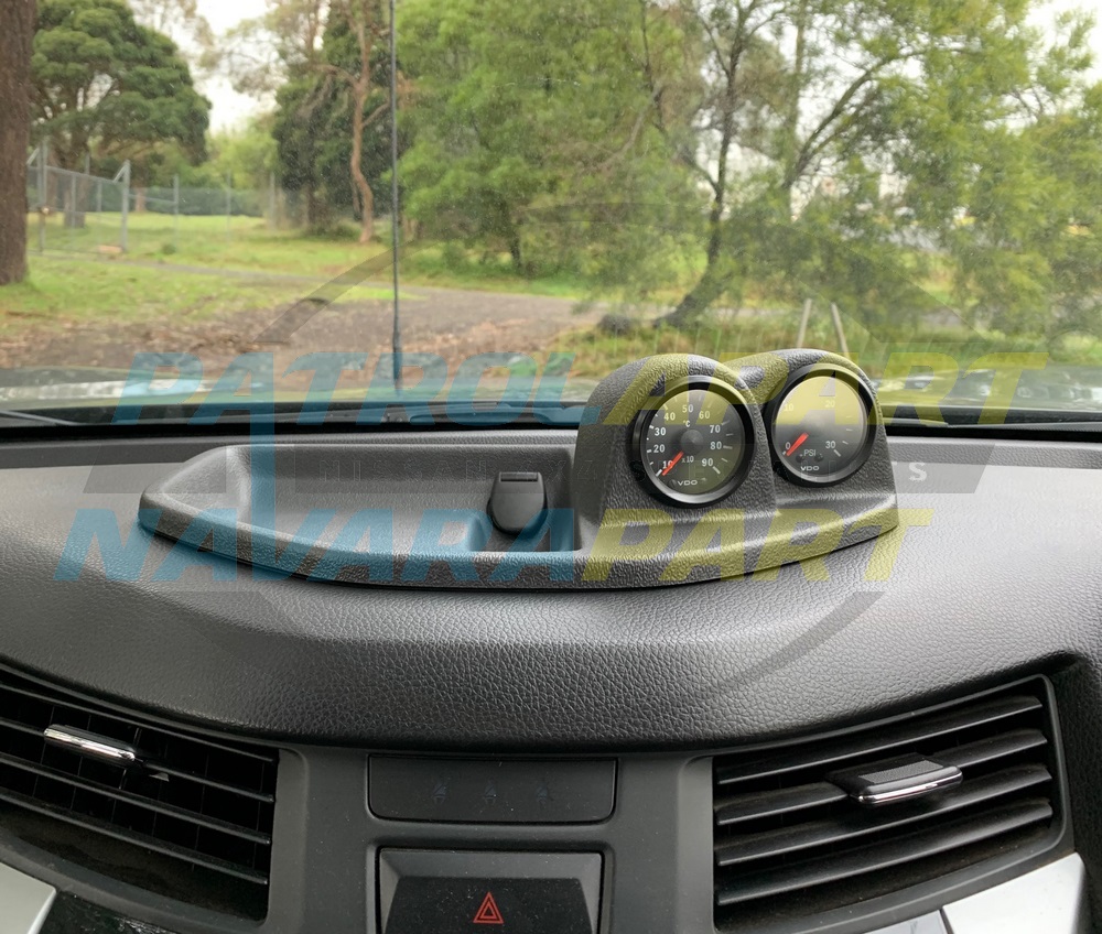Dash Pod 2 Gauge 52mm - Nissan Navara D23 S1-4
