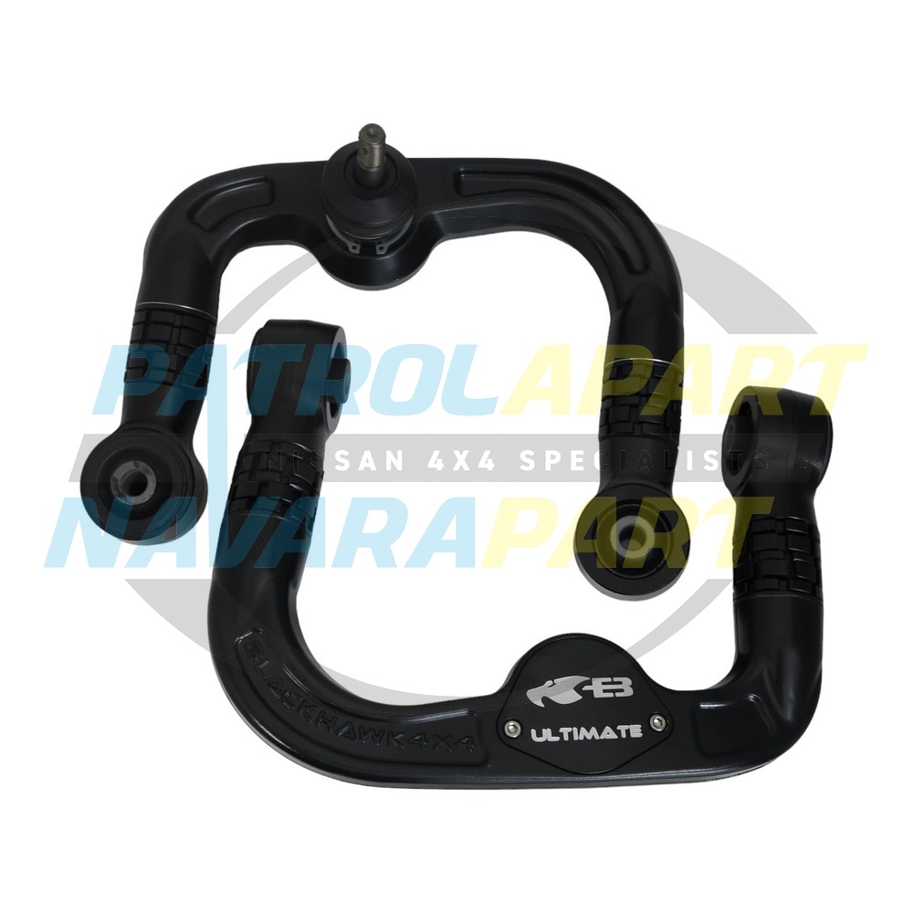 Ultimate Adjustable Upper Control Arms - Blackhawk 4X4 for Nissan Navara D40 D23 NP300