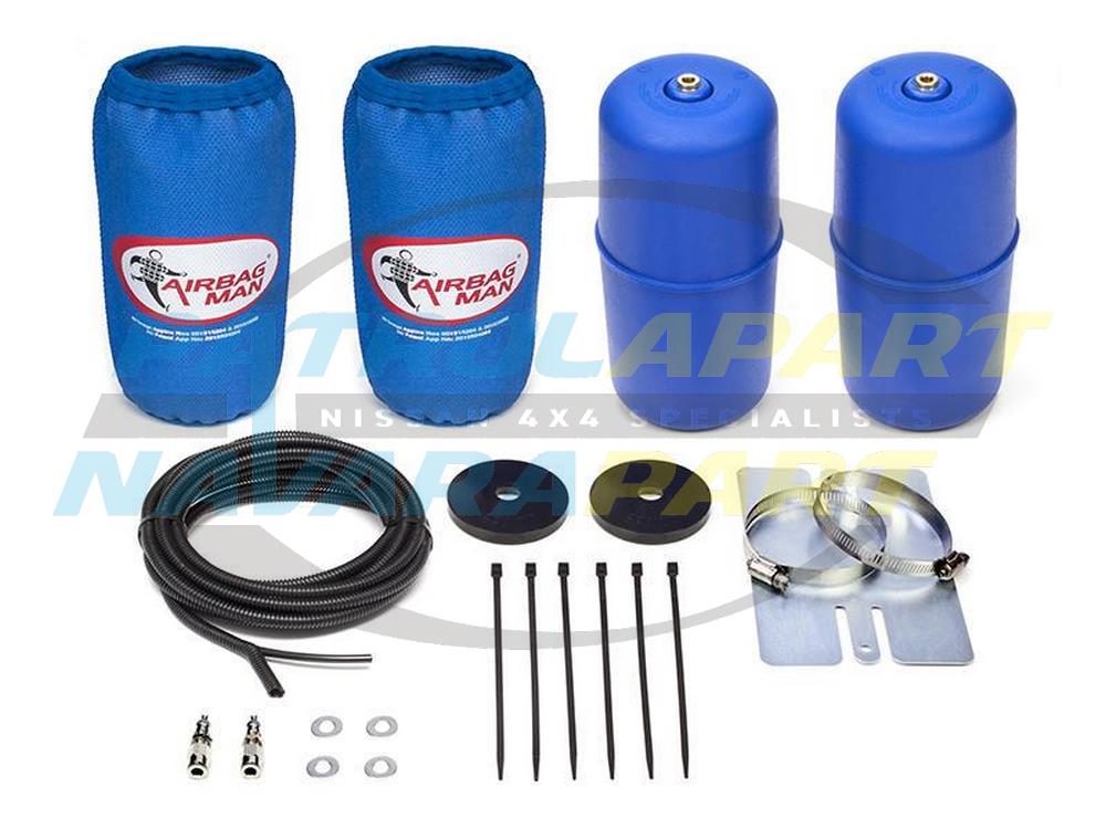 Air Bag Load Assist Kit for Dual Cab Coil Spring Standard Height High Pressure - Nissan Navara D23 NP300