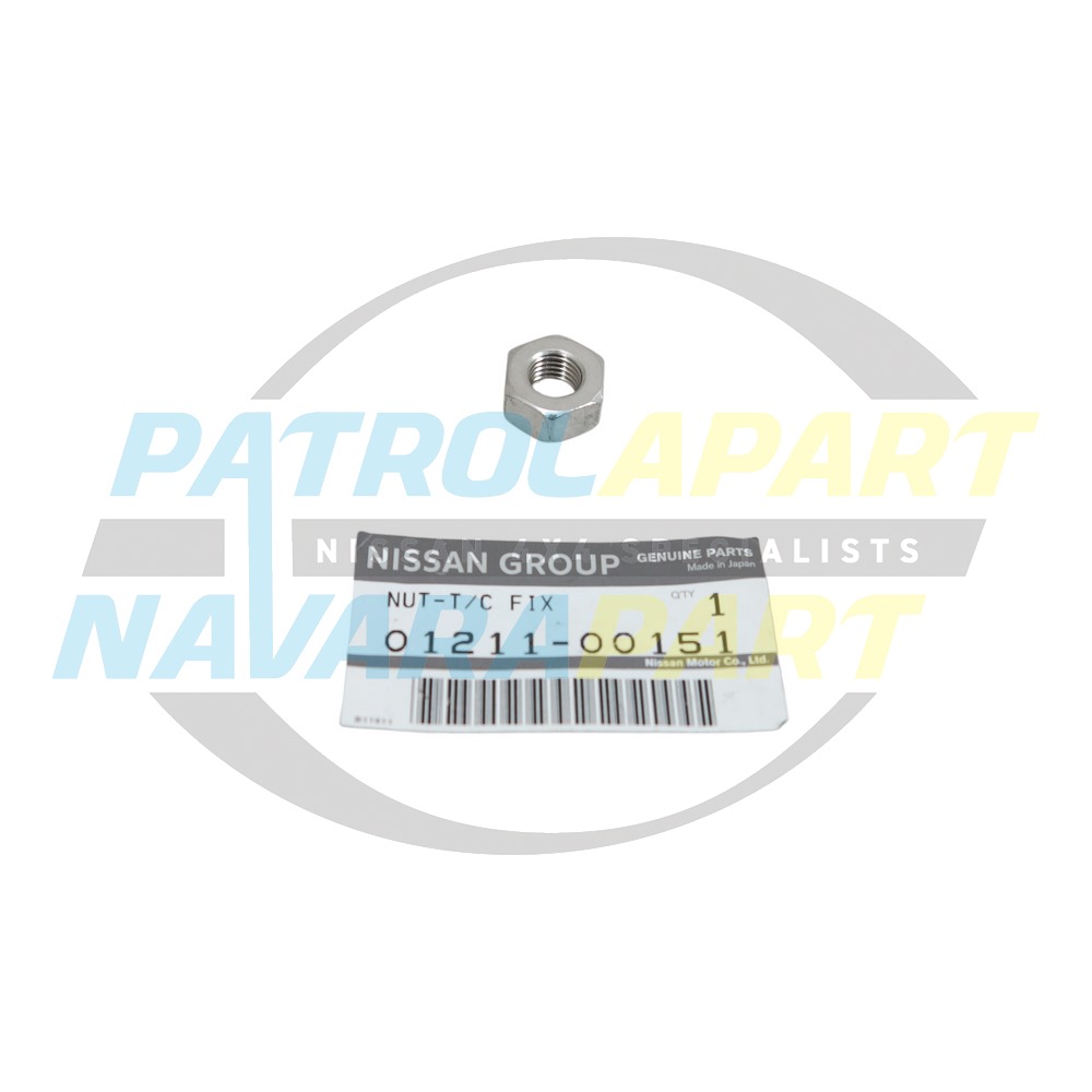 Genuine Nissan Turbo Dump Pipe Nut - Navara D22 D40 Pathfinder R51 YD25