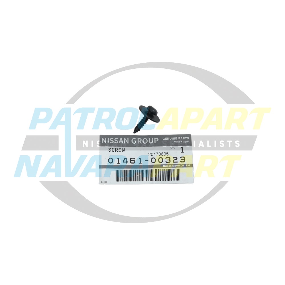 Genuine Nissan Flare & Mudflap Screw - Nissan Navara D22