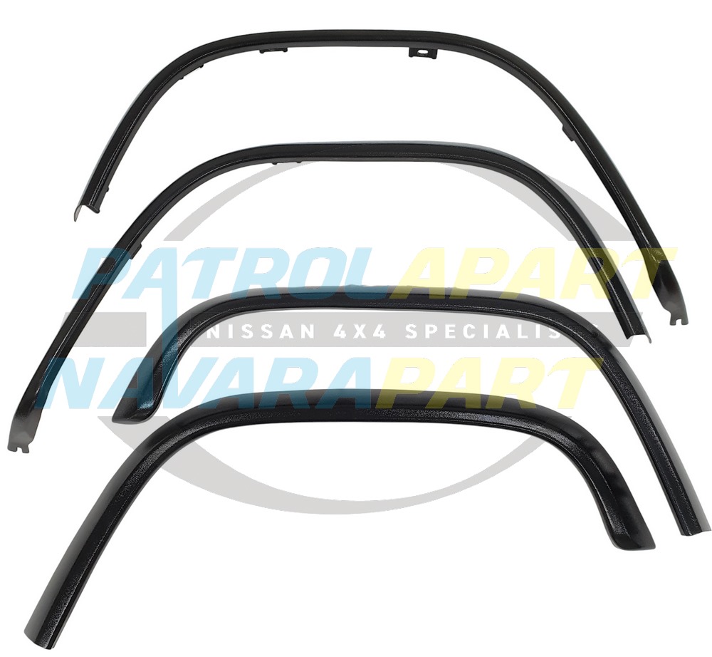 Brand New Set of 4 Plastic Factory Look Flares - Nissan Patrol Y60 GQ