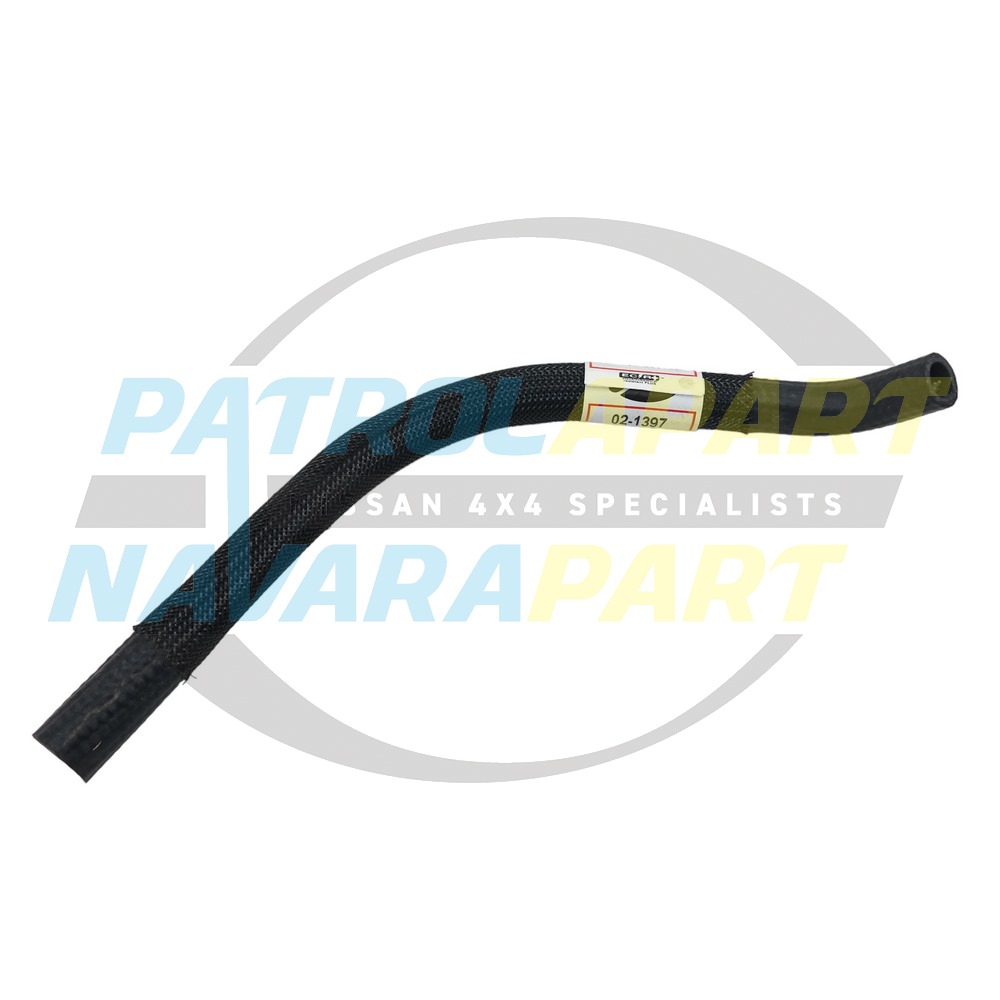 Heater Outlet Rubber Hose - Nissan Navara D22 ZD30 4x4