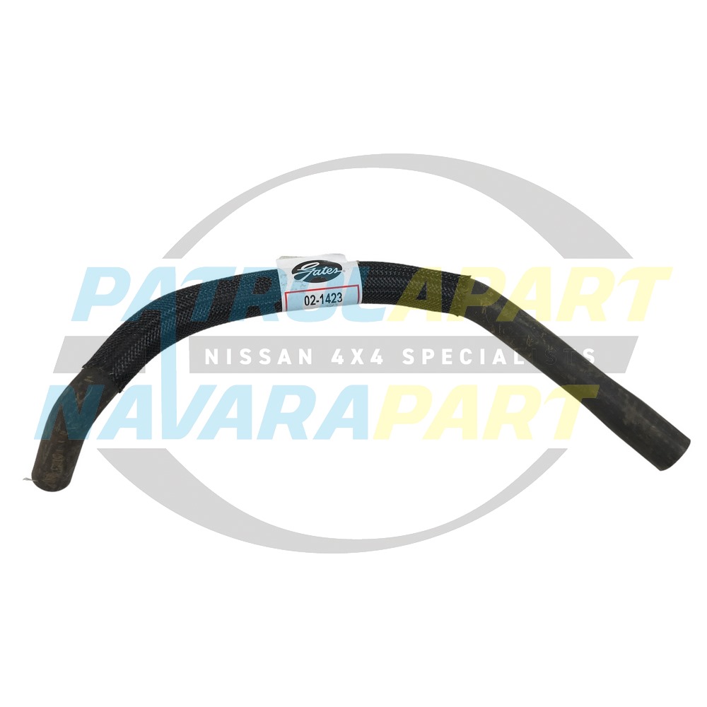 Heater Inlet Rubber Hose - Nissan Navara D22 ZD30 4x4