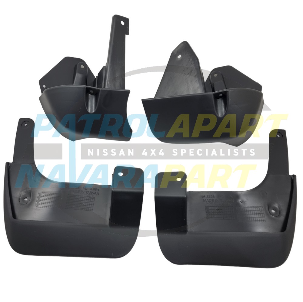 Mudflap Set Short - Nissan Patrol Y61 GU S4+