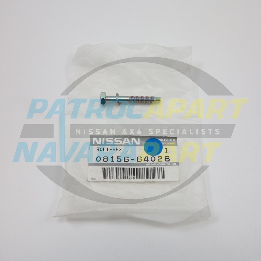Genuine Nissan Lower Chain Tensioner Bolt - Nissan Navara D22 D40 - Nissan Pathfinder R51 YD25