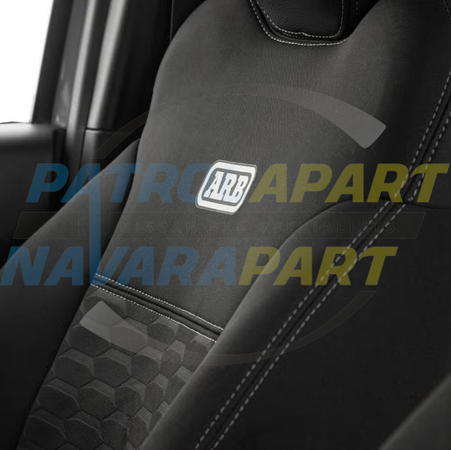Front Seat Cover Neoprene ARB - D27 Navara Mitsubishi Triton MV