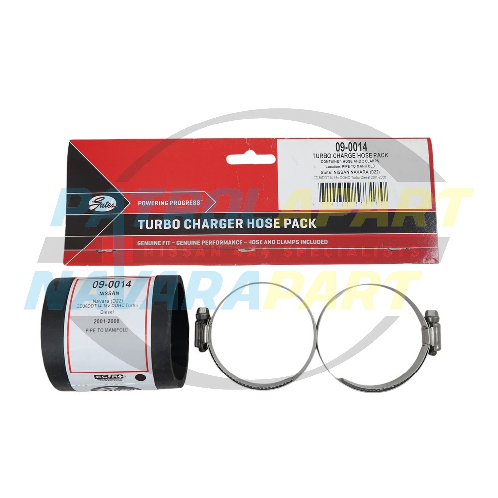 Turbo Hose off Throttle Body - Nissan Navara D22 ZD30
