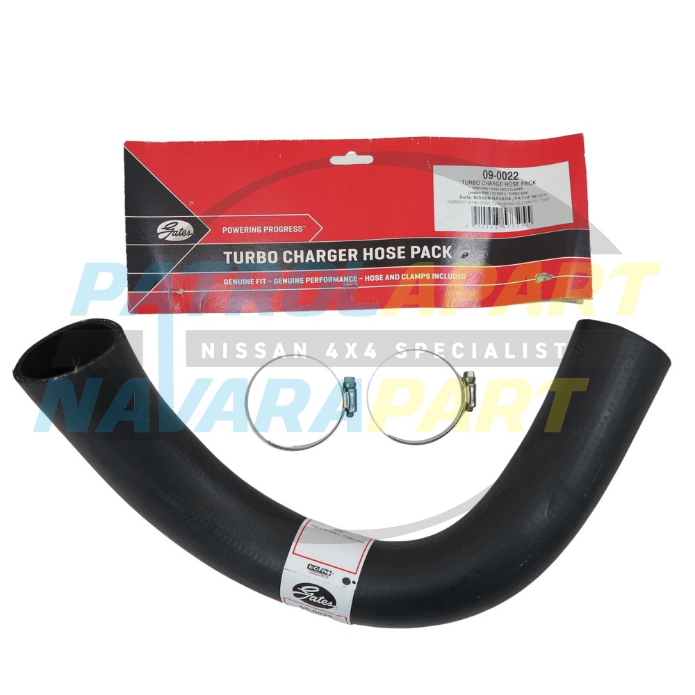 Intercooler Turbo Hose Middle - Nissan Navara D40 R51 YD25