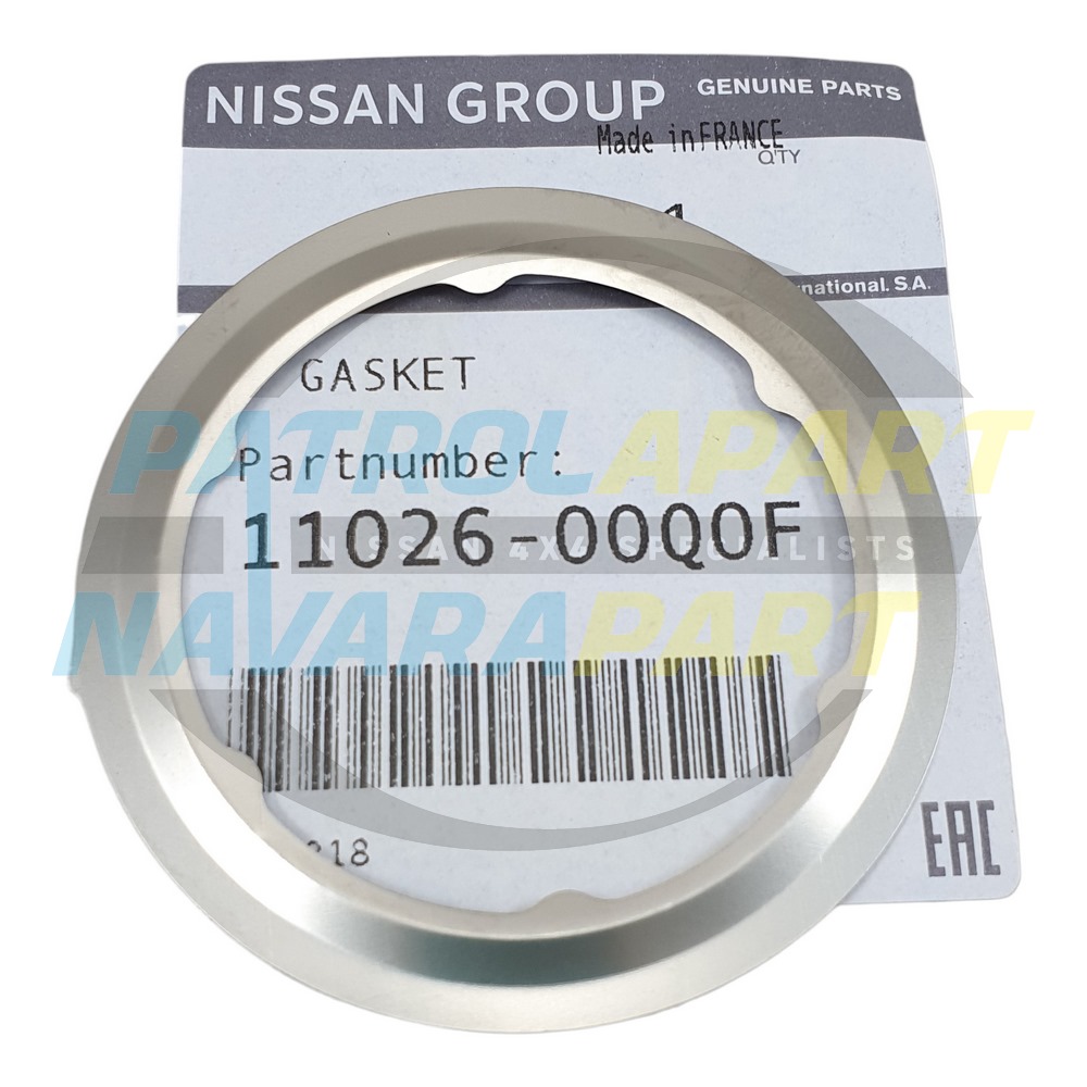Genuine Nissan Manifold to Turbo Exh Ring - Nissan Navara D40 STX550 V9X