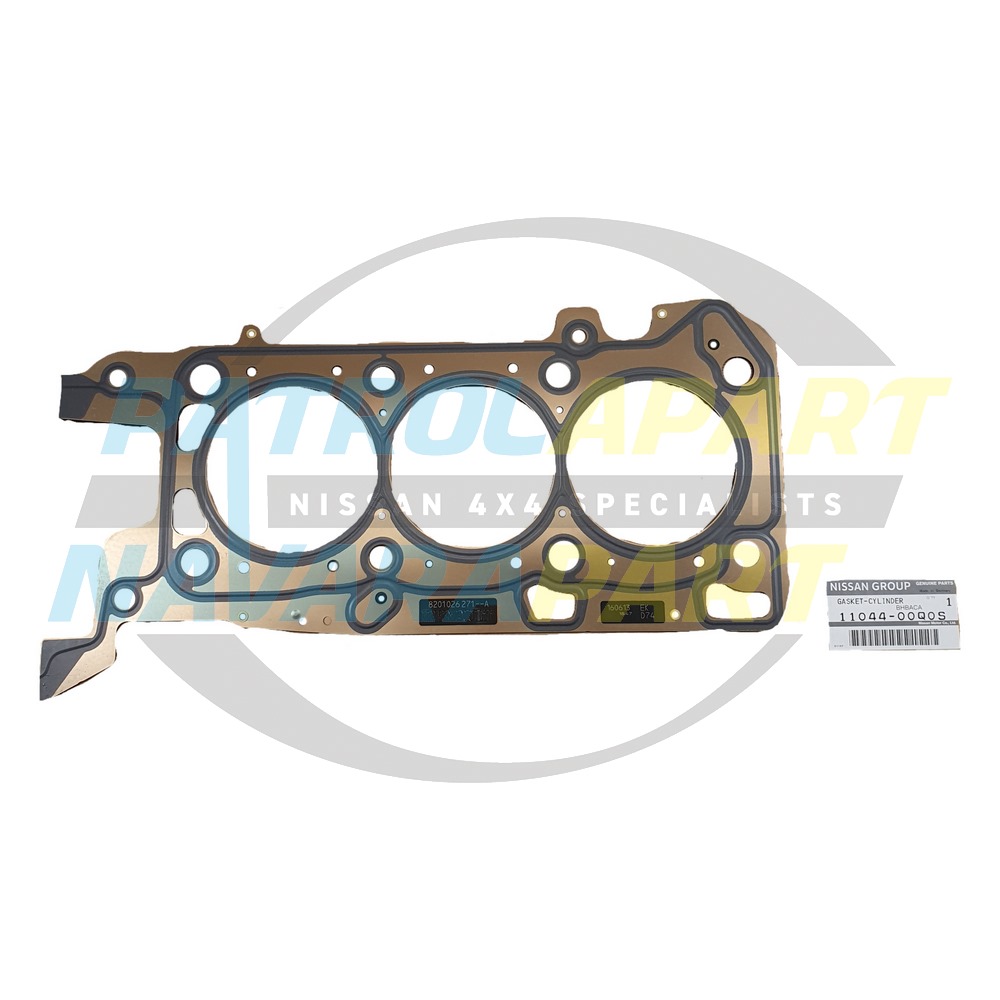 Genuine Nissan Cylinder Head Gasket LH - Navara D40 Pathfinder R51 V9X 3.0L