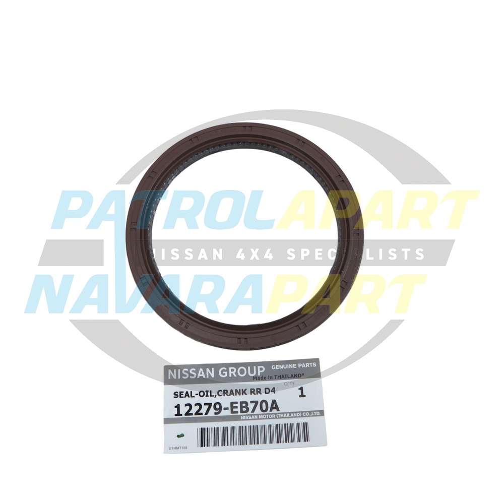 Genuine Nissan Rear Main Seal - Nissan Navara D22 D40 Thai YD25