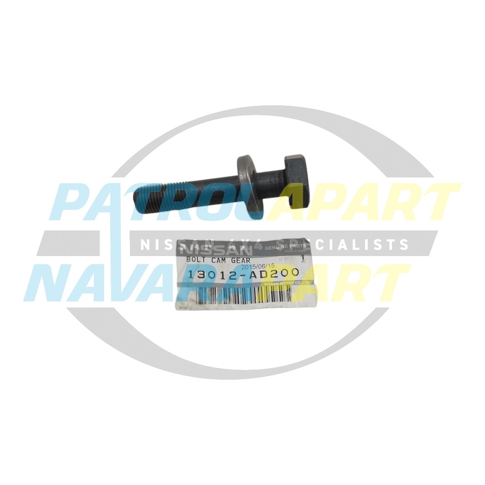 Genuine Nissan Camshaft Bolt - Nissan Navara Thai D40 & D22 YD25