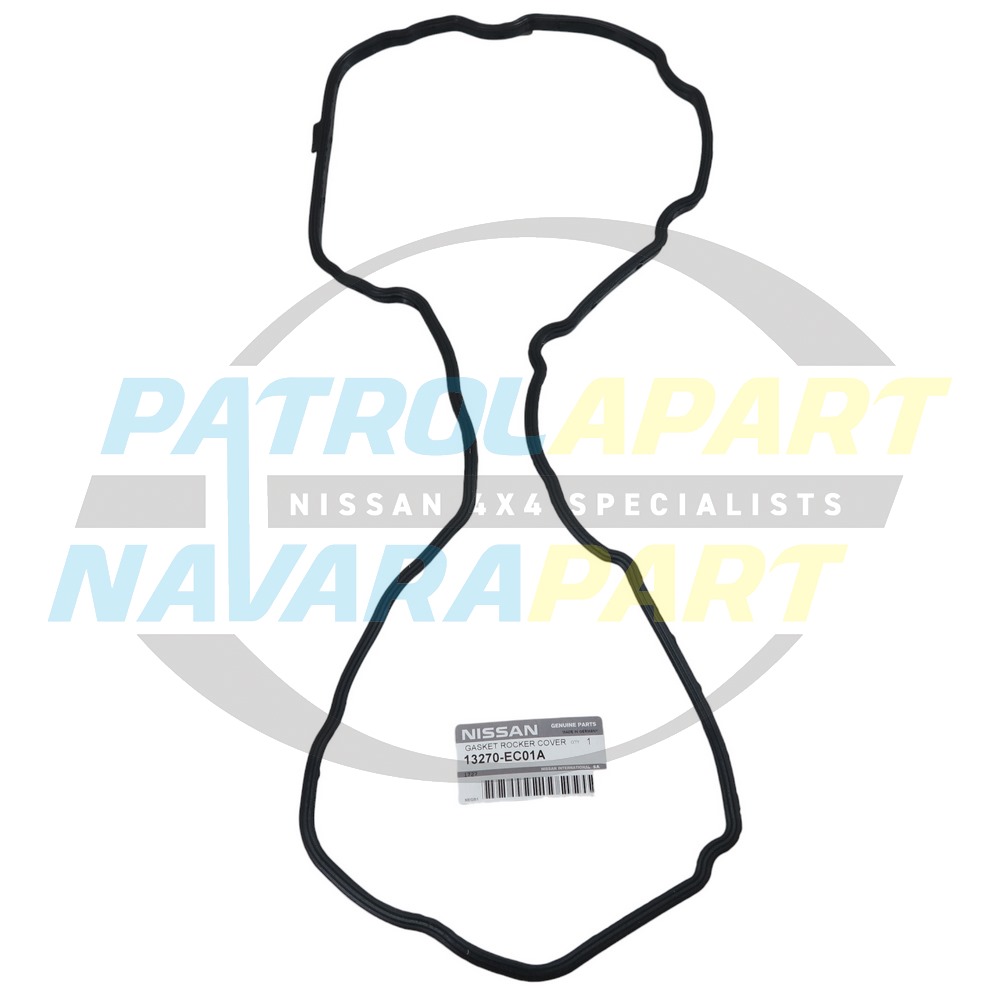 Genuine Nissan Plastic Rocker Cover Gasket - Nissan Navara Spanish D40 YD25