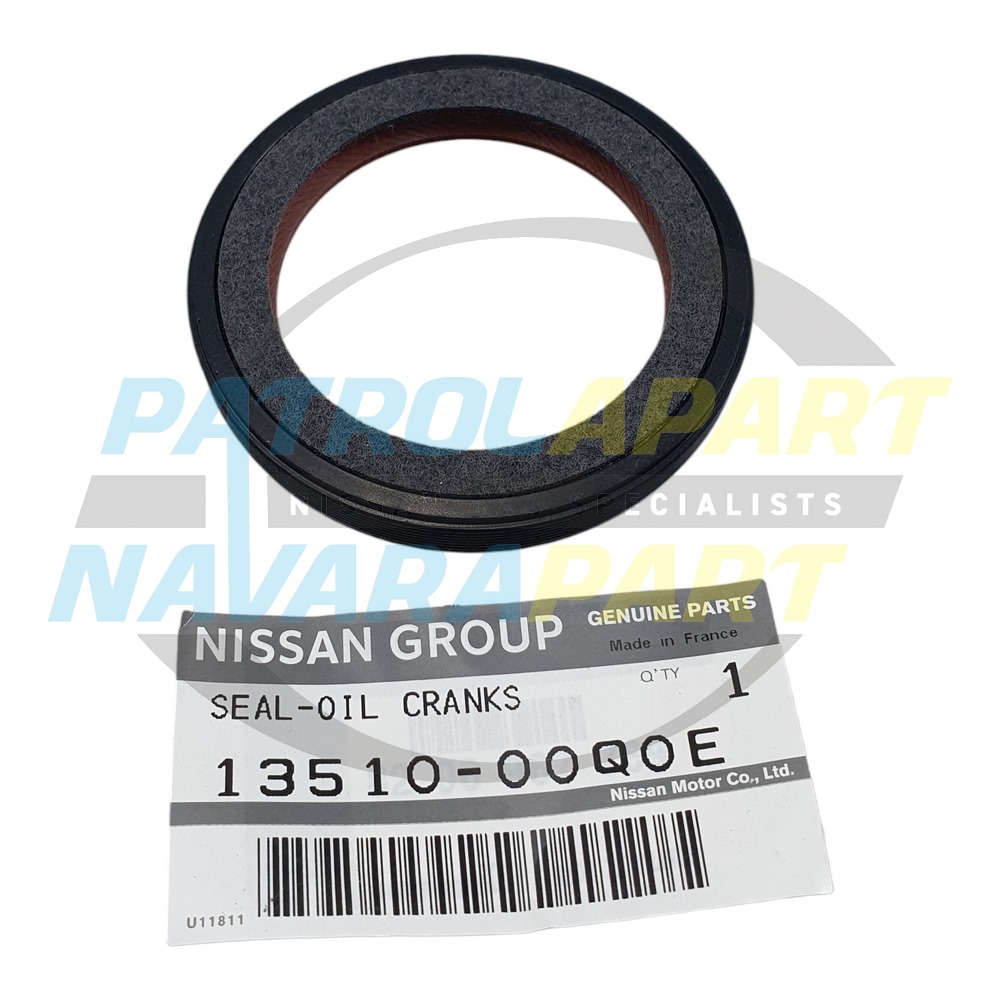 Genuine Nissan Front Harmonic Balancer Seal - Navara D40 Pathfinder R51 V9X