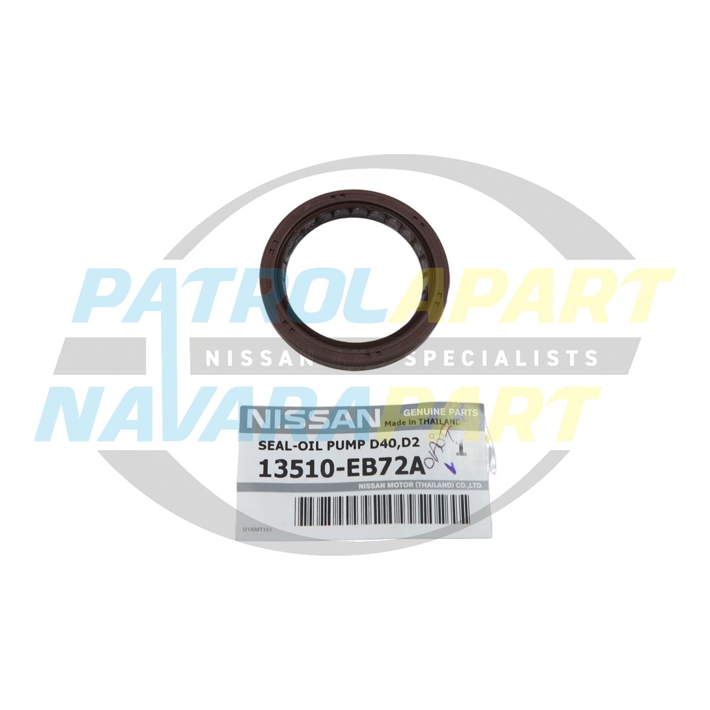 Genuine Nissan Injector Pump Oil Seal - Navara D22 D40 YD25