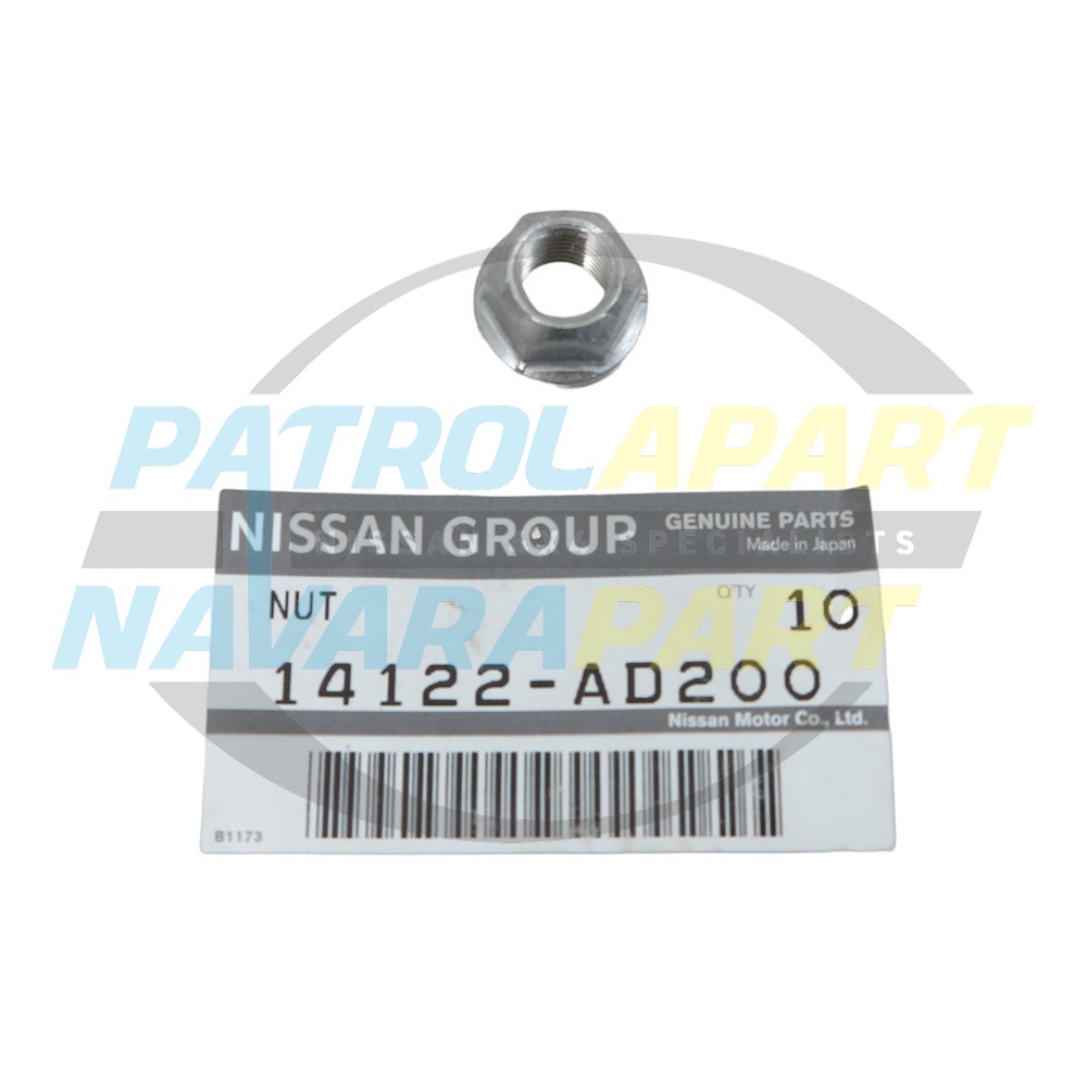Genuine Nissan Manifold Nut - Nissan Navara D40 D22 - Pathfinder R51 YD25 - Late