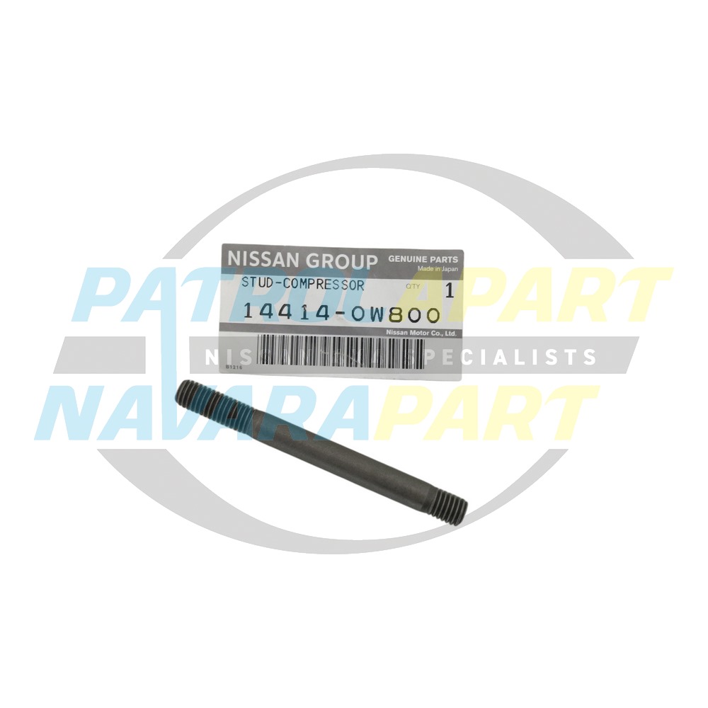 Genuine Nissan Turbo Dump Pipe Exhaust Stud - Nissan Navara D22 ZD30