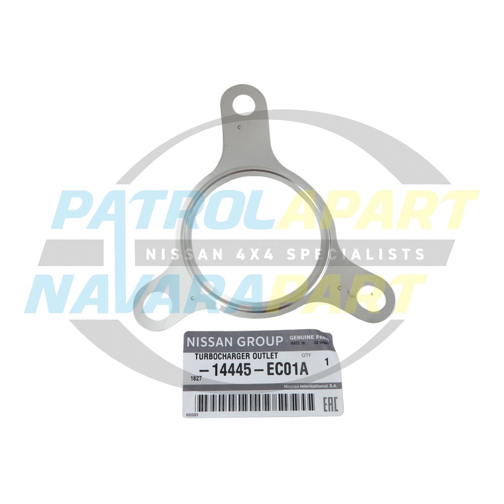 Genuine Nissan Turbo Dump Pipe Gasket - Nissan Navara D40 YD25 2006-2010 & Pathfinder R51