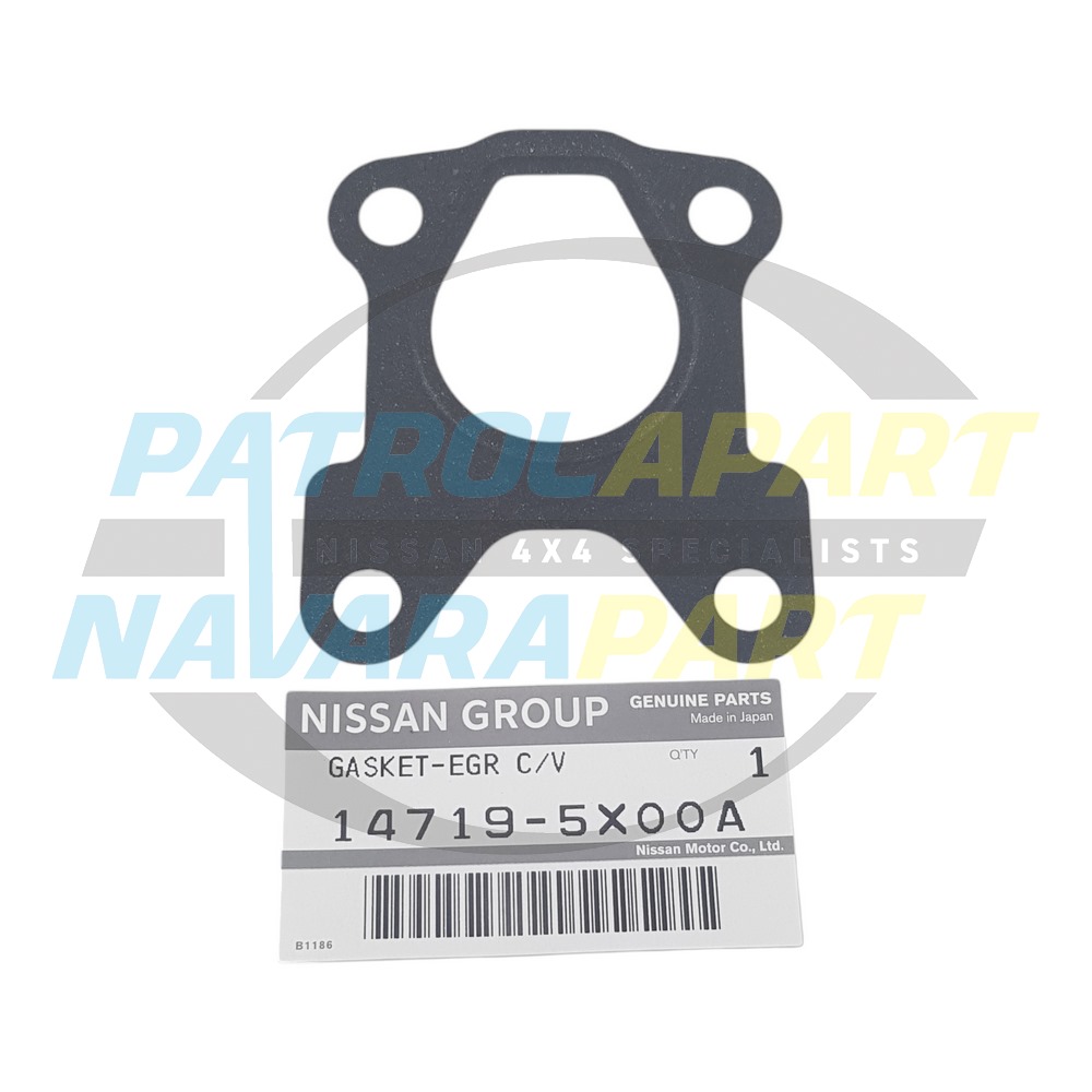 Genuine Nissan EGR Valve Gasket Throttle Body Side - Navara D40 & Pathfinder R51 YD25 (2010 on)