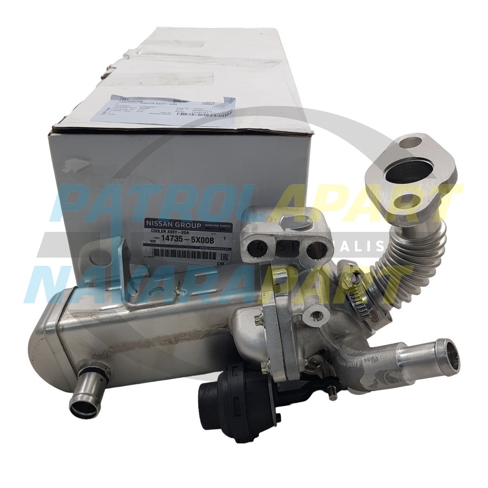 Genuine Nissan EGR Cooler Pipe Assy - Nissan Navara D40 Spanish Built VSK 01/2010 onwards
