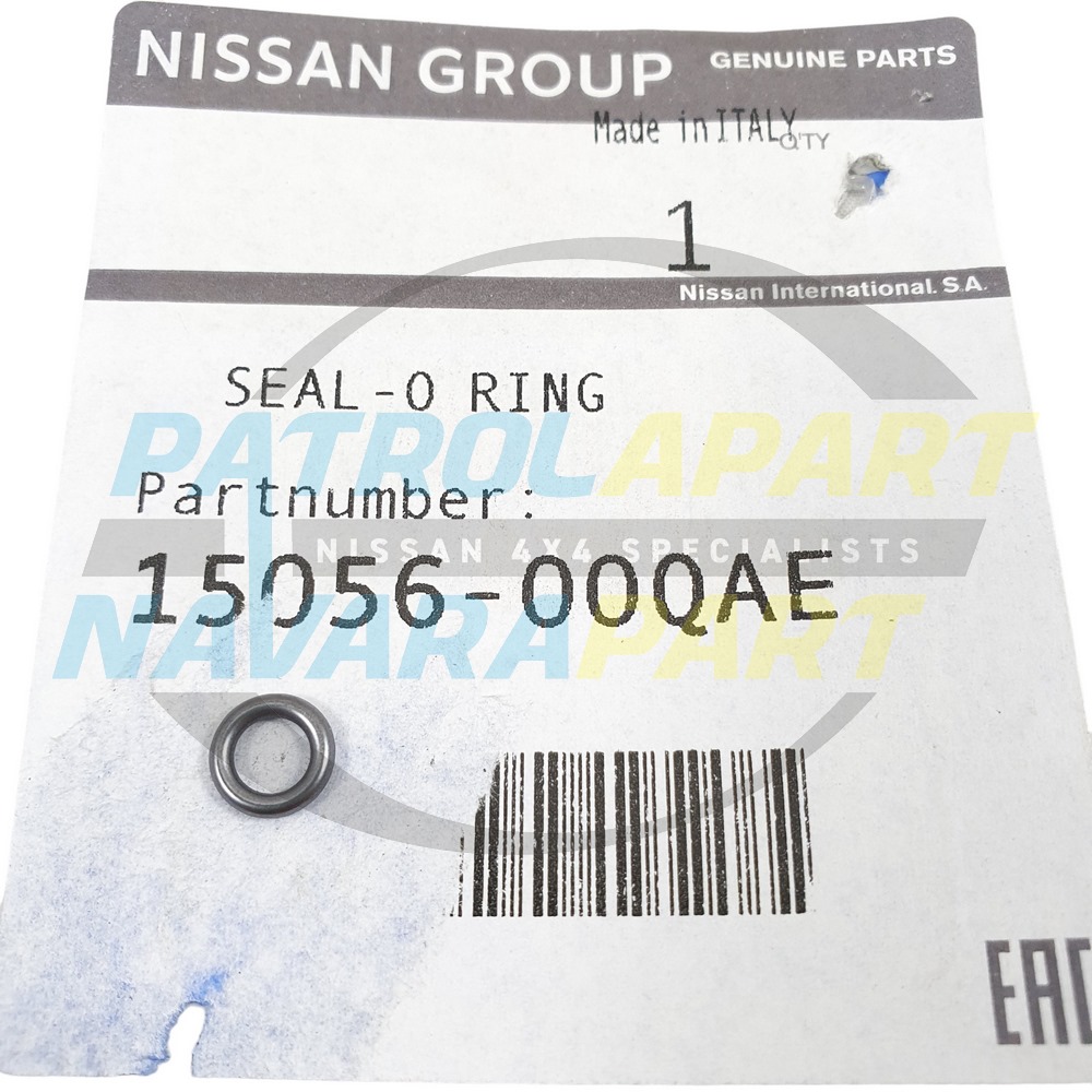 Genuine Nissan Vac Pump to Cover Small O-ring - Navara D40 V9X & Pathfinder R51