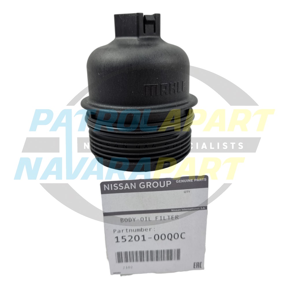 Genuine Nissan Oil Filter Plastic Housing - Nissan Navara D23 NP300 M9T YS23