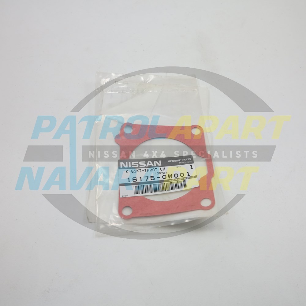 Genuine Nissan Throttle Body Gasket - Nissan Navara D22 VG33