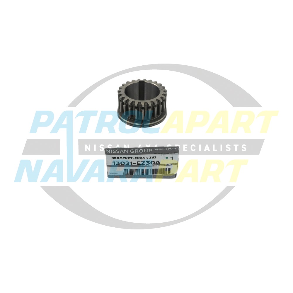 Genuine Nissan Timing Chain Crank Sprocket LH 1st VK56 - Nissan Patrol Y62