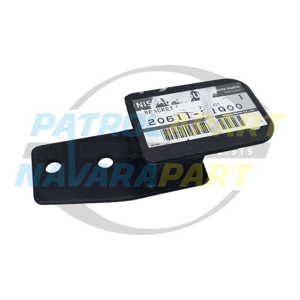 Genuine Nissan Front Exhaust Mount Bracket - Nissan Navara D22