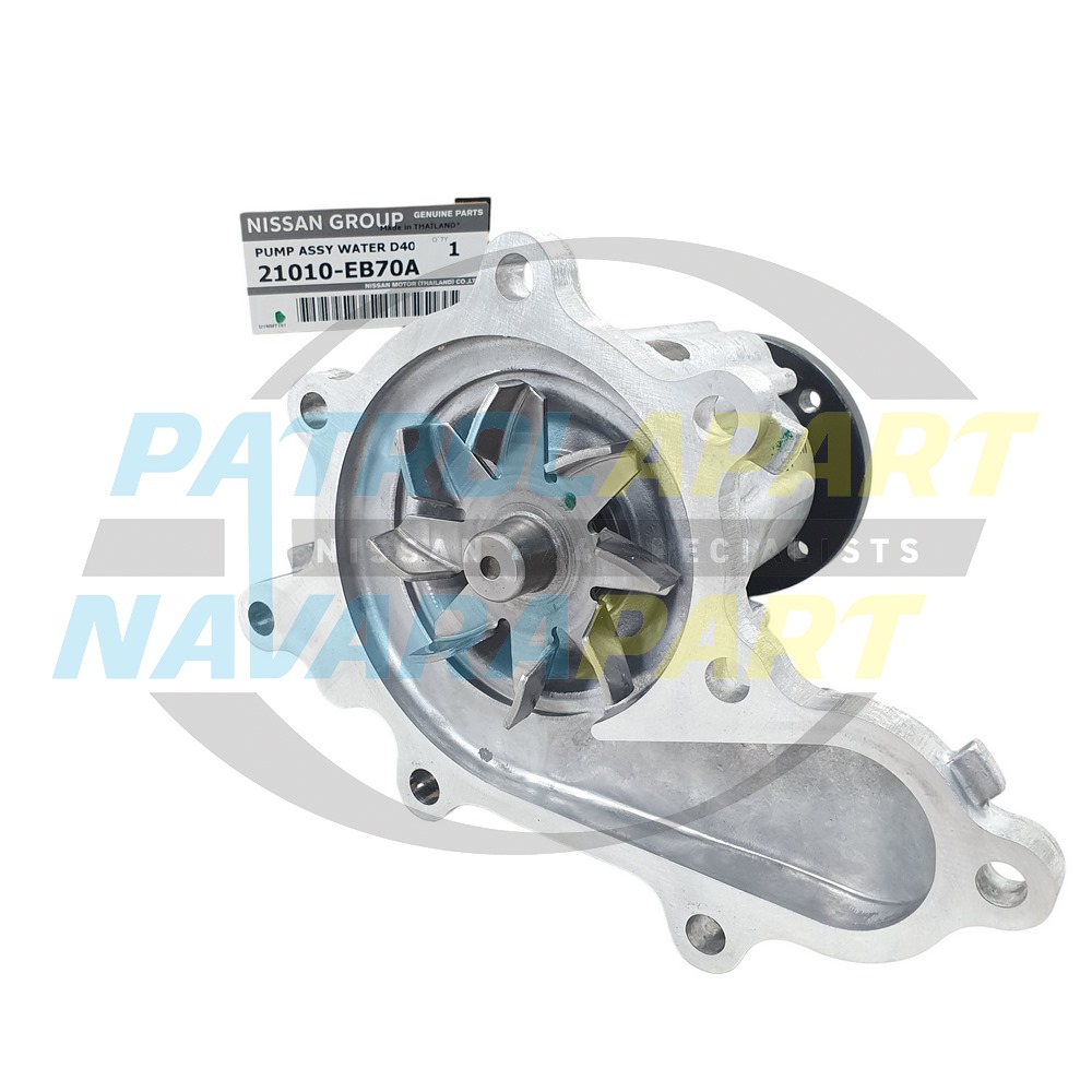 Genuine Nissan Water Pump - Nissan Navara D22 D40 & Pathfinder R51 YD25