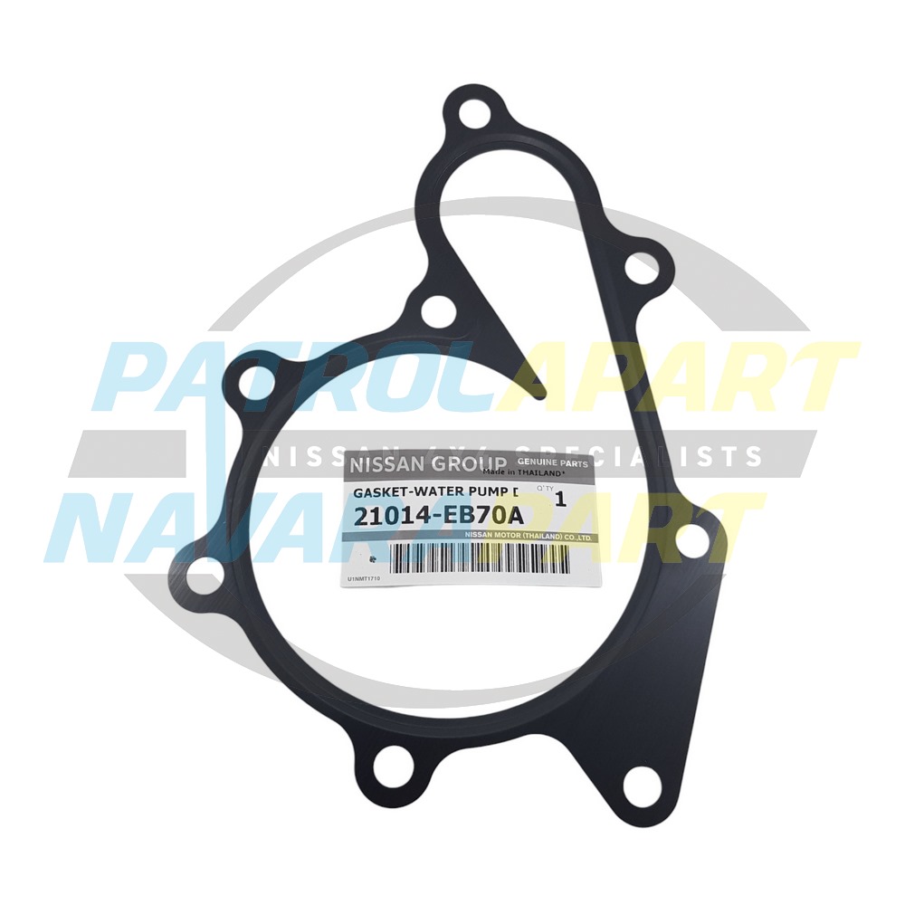 Genuine Nissan Water Pump Gasket - Nissan Navara D22 D40 MNT Thai YD25