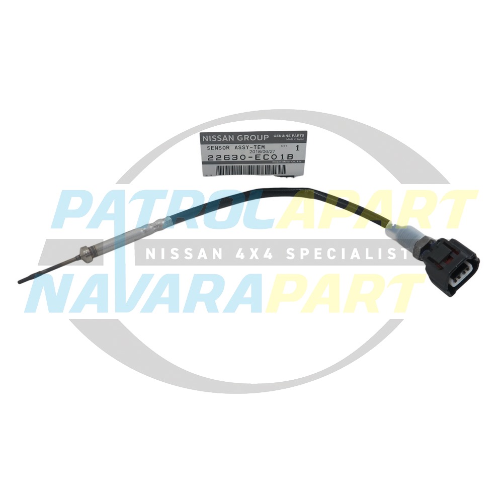 Genuine Nissan Rear EGT Exhaust Gas Temperature Sensor - Navara D40 Pathfinder R51 YD25 Spanish Built