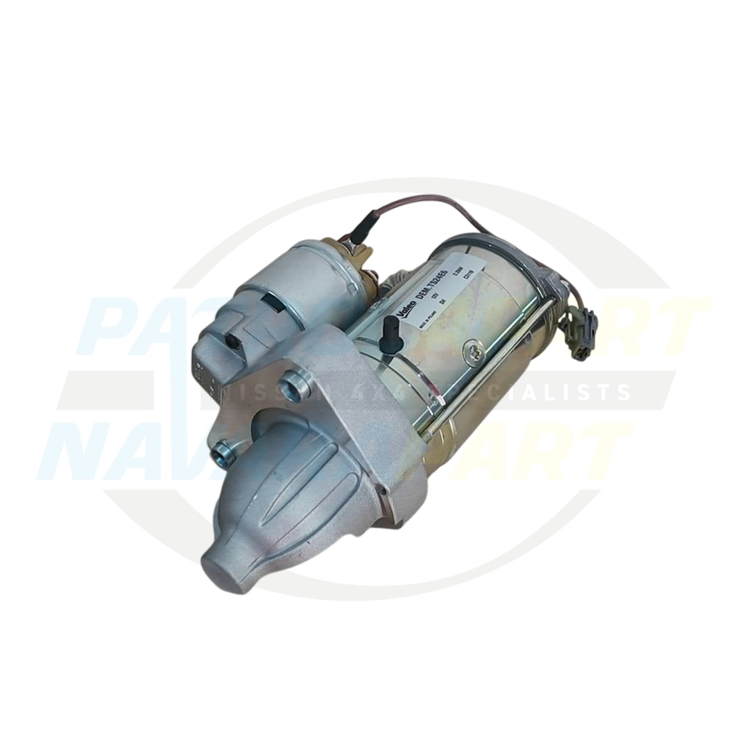 Genuine Nissan Starter Motor - Nissan Navara D40 Pathfinder R51 V9X 2010-15