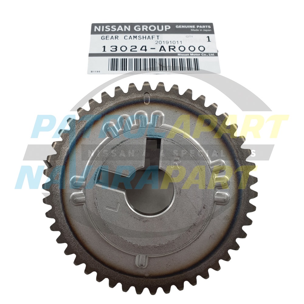 Genuine Nissan Timing Chain Exhaust Cam Sprocket LH VK56 - Nissan Patrol Y62