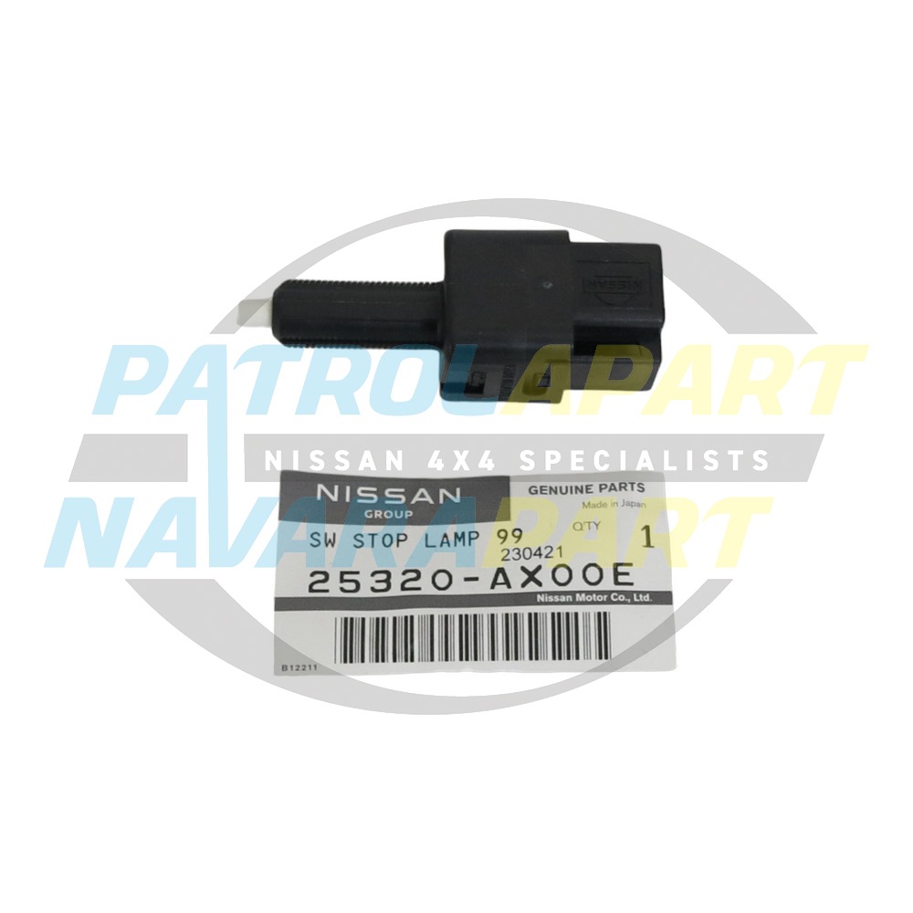 Genuine Nissan Brake Light Switch - Nissan Navara D40 VSK & R51 Pathfinder VSK