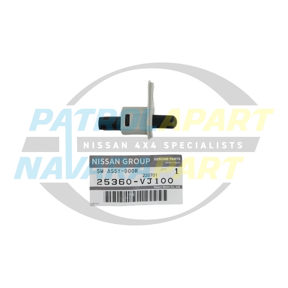 Genuine Nissan Door Switch Black 1 PIN - Nissan Navara D22