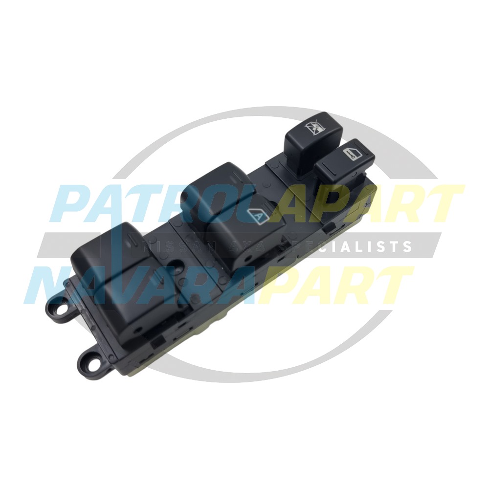 Window Master Switch - Nissan Navara D40 Thai Dual Cab