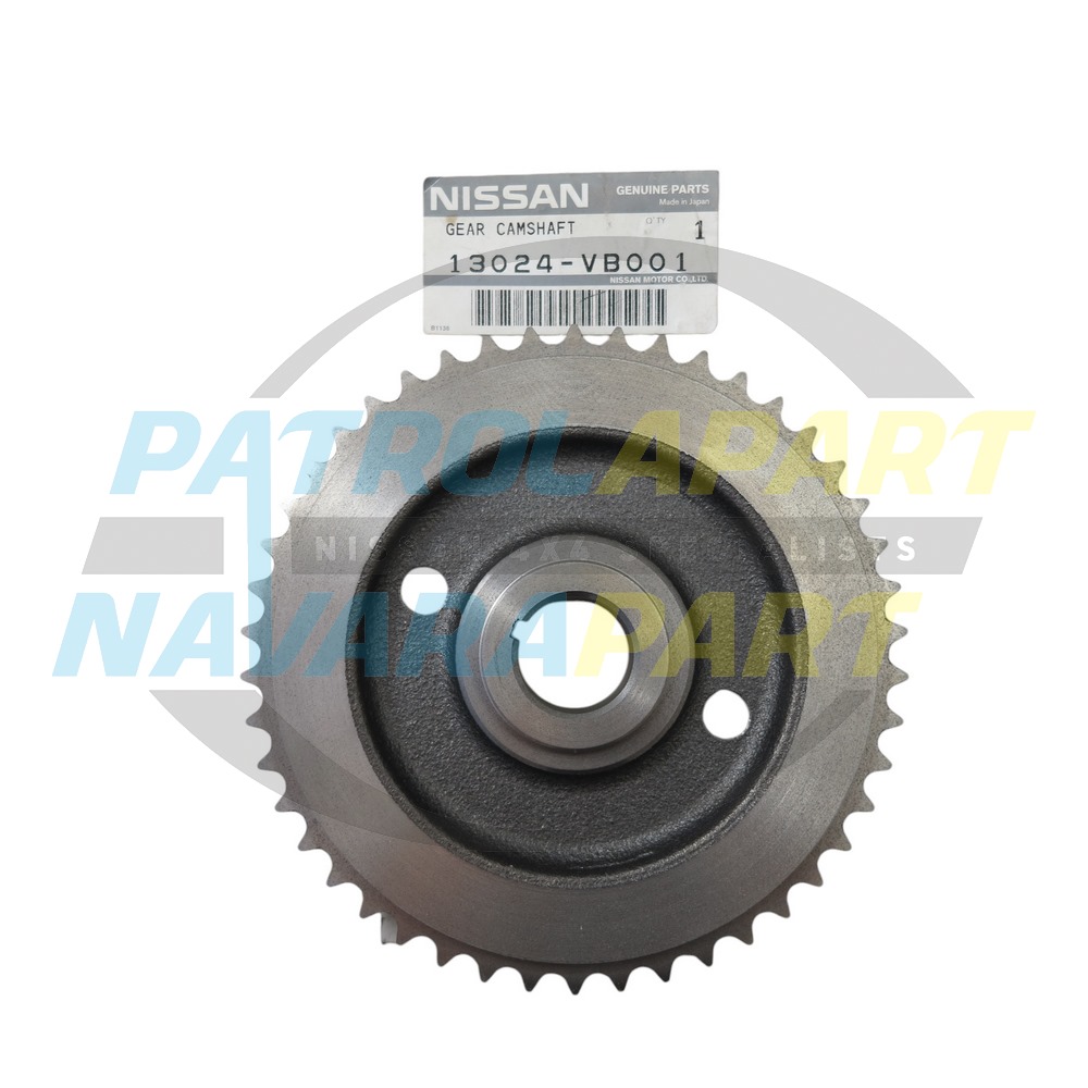Genuine Nissan Large Camshaft Sprocket TB45 - Nissan Patrol Y61 GU