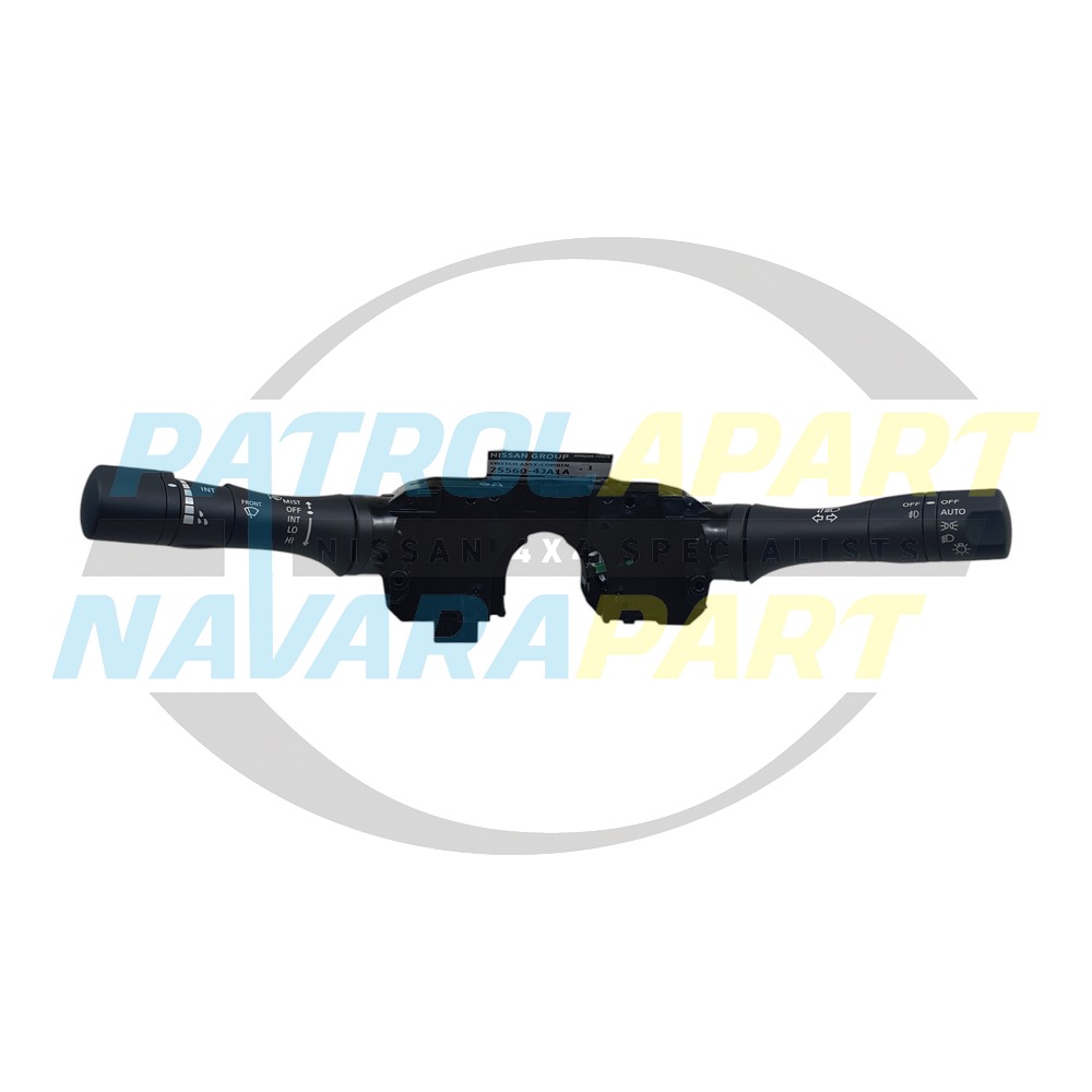Genuine Nissan Headlight Combo Indicator Switch - Navara D23 NP300 ST-X